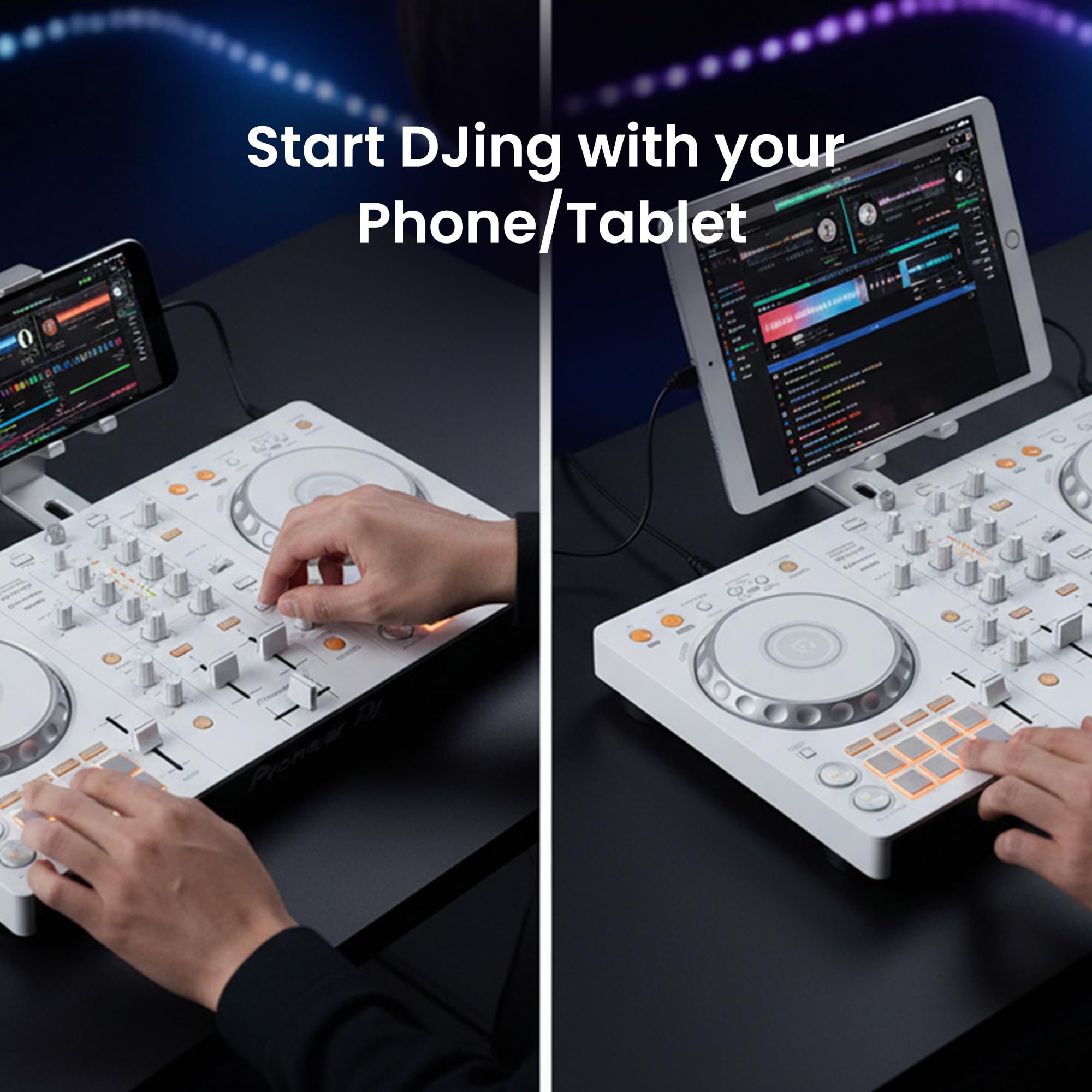 Pioneer DJ FLX4 2-Channel DJ Controller – White