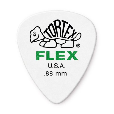 Jim Dunlop Tortex® Flex™ Standard Pick .88MM – 12 Pack