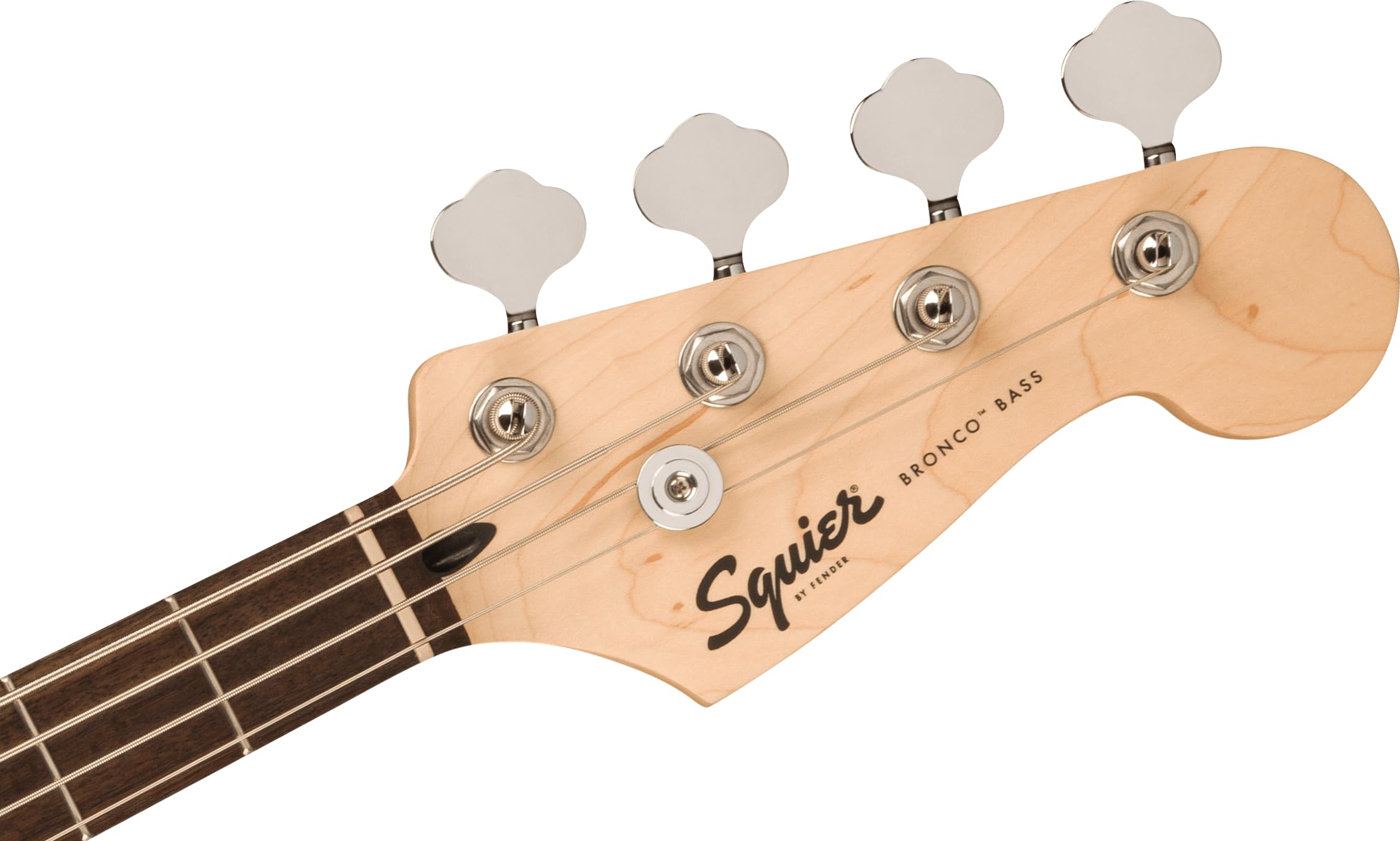 Squier Squier Sonic Bronco Bass, Black, Laurel Fingerboard
