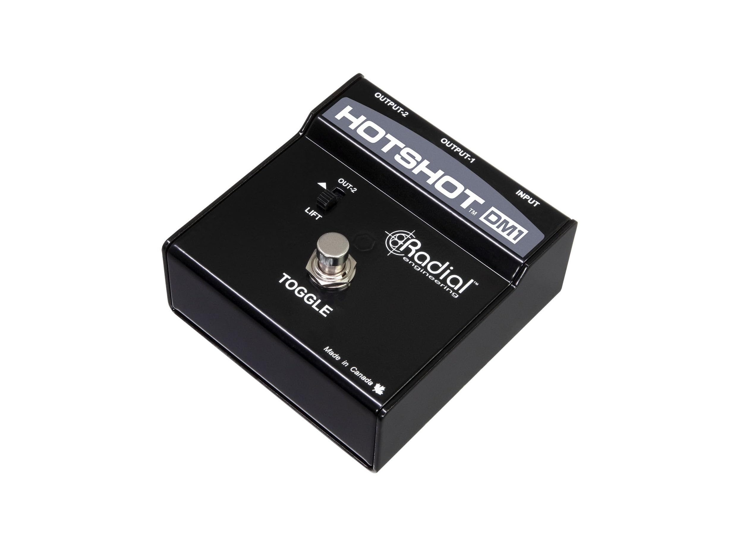 Radial Engineering HotShot DM1 Microphone Signal Muting Footswitch