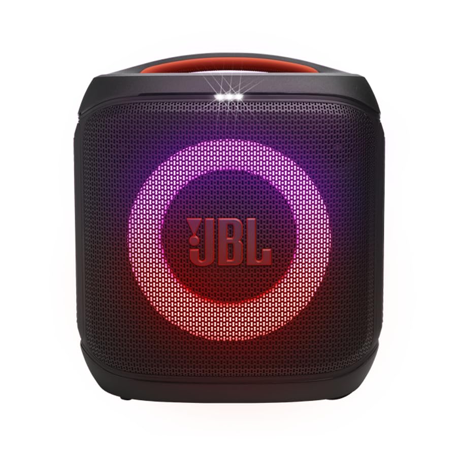 JBL PartyBox Encore Essential 2 Portable Speaker Bundle with EasySing Mics