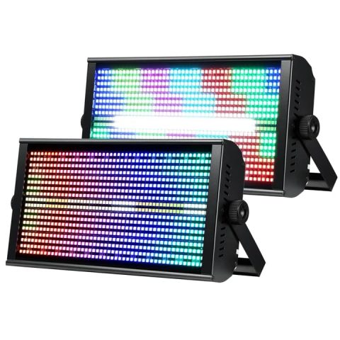 Betopper LF4808 260W Matrix Strobe Effect Light,RGBW Stage Light-2 Packs