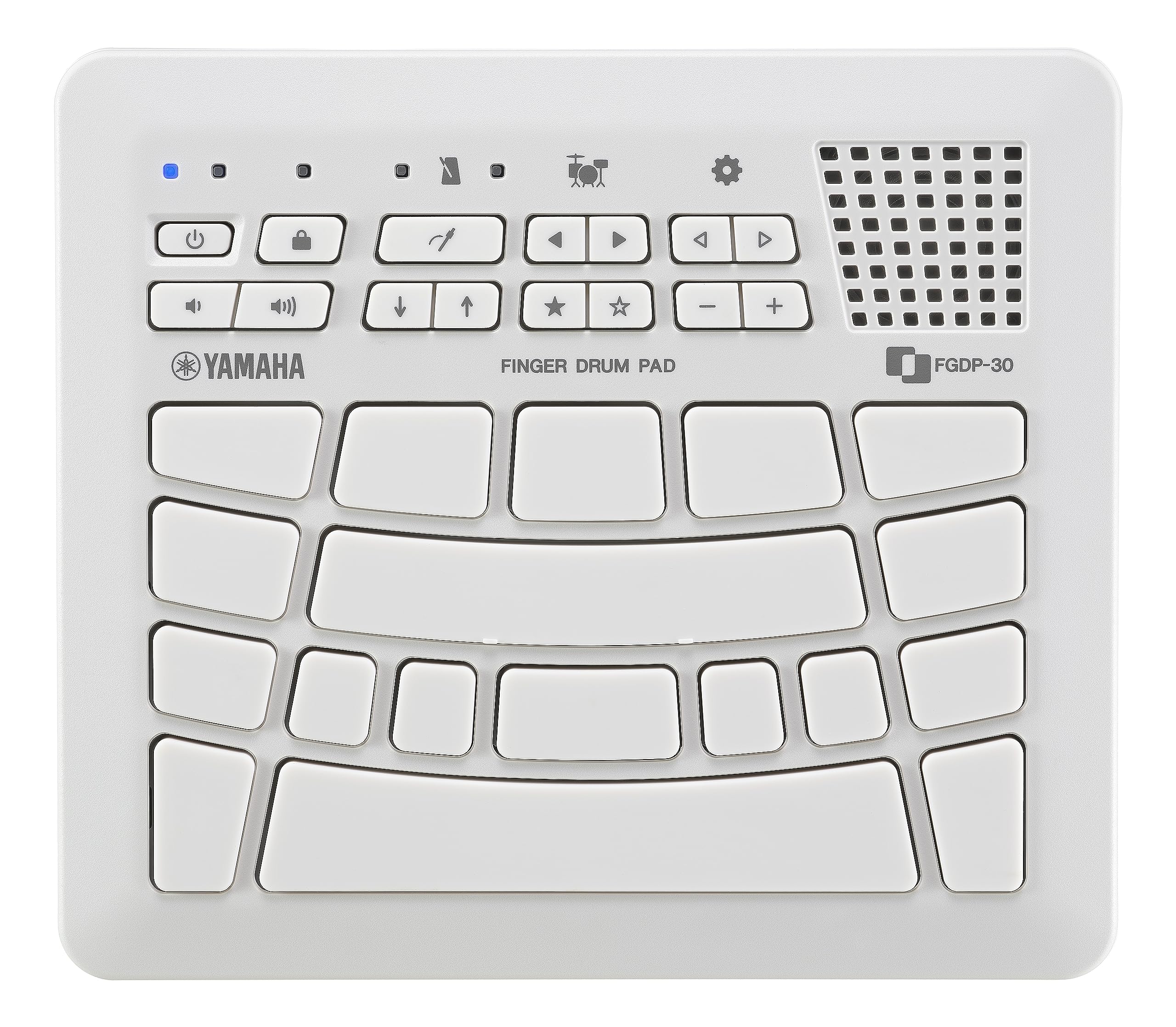 Yamaha FGDP-30 Finger Drum Pad ? Compact Electronic Drum Pad with Built-In Sounds, USB