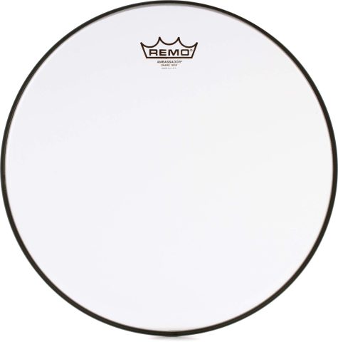 Remo Ambassador Hazy Snare-side Drumhead – 14 inch (2-pack) Bundle