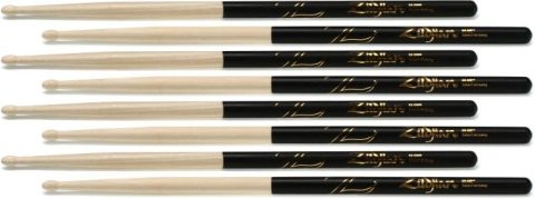 Zildjian DIP Drumsticks – 5A, 4-pack