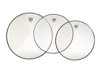 Remo PP-0970-BE Emperor Clear Tom Drumhead Pack – 12″, 13″ & 16″
