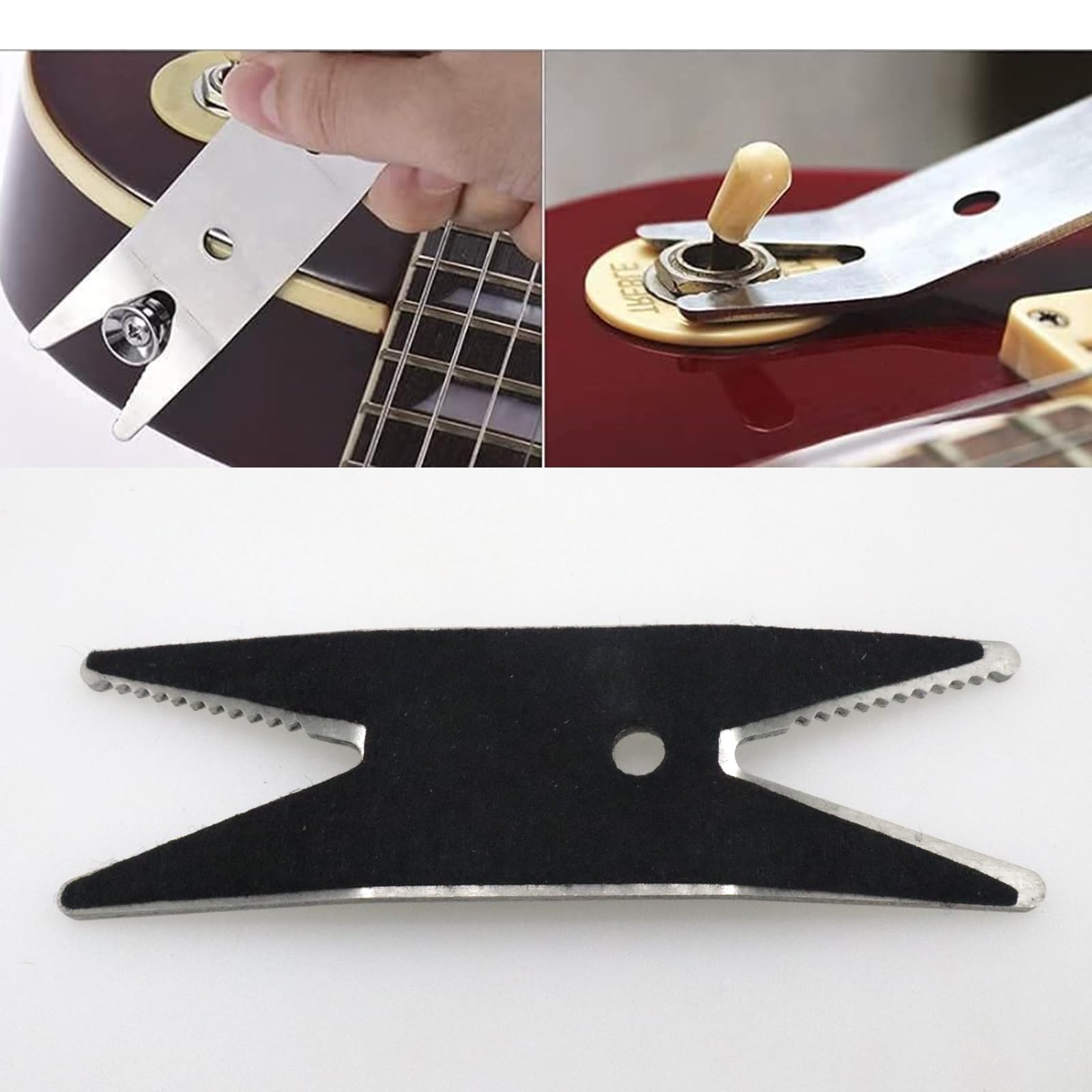 CashBeat Multi Guitar Spanner Wrench, Stainless Steel Luthier Setup Tool