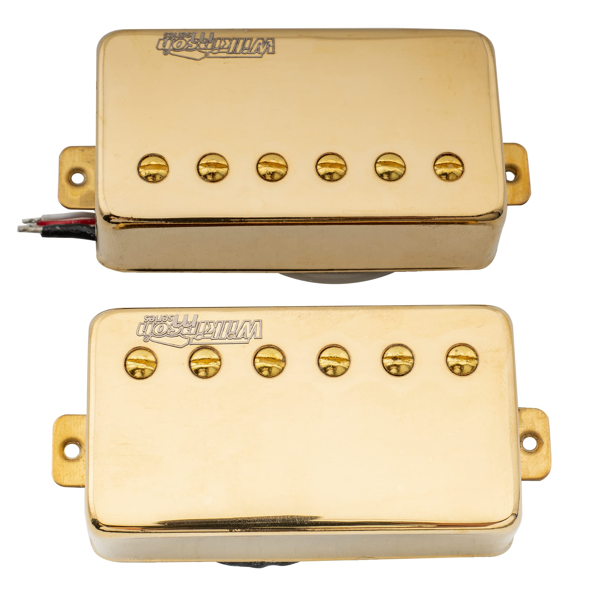 Wilkinson M Series Vintage Tone Alnico 5 Covered Humbucker Pickups Set Gold