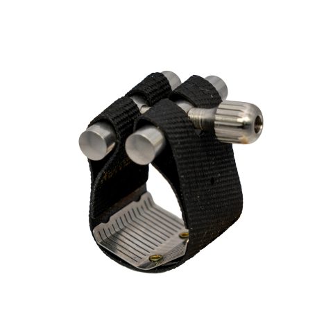 Rovner Ligature & Plastic Cap for Soprano Saxophone – LGX Ligature for Hard Rubber Mouthpiece (LGX-1RVS)