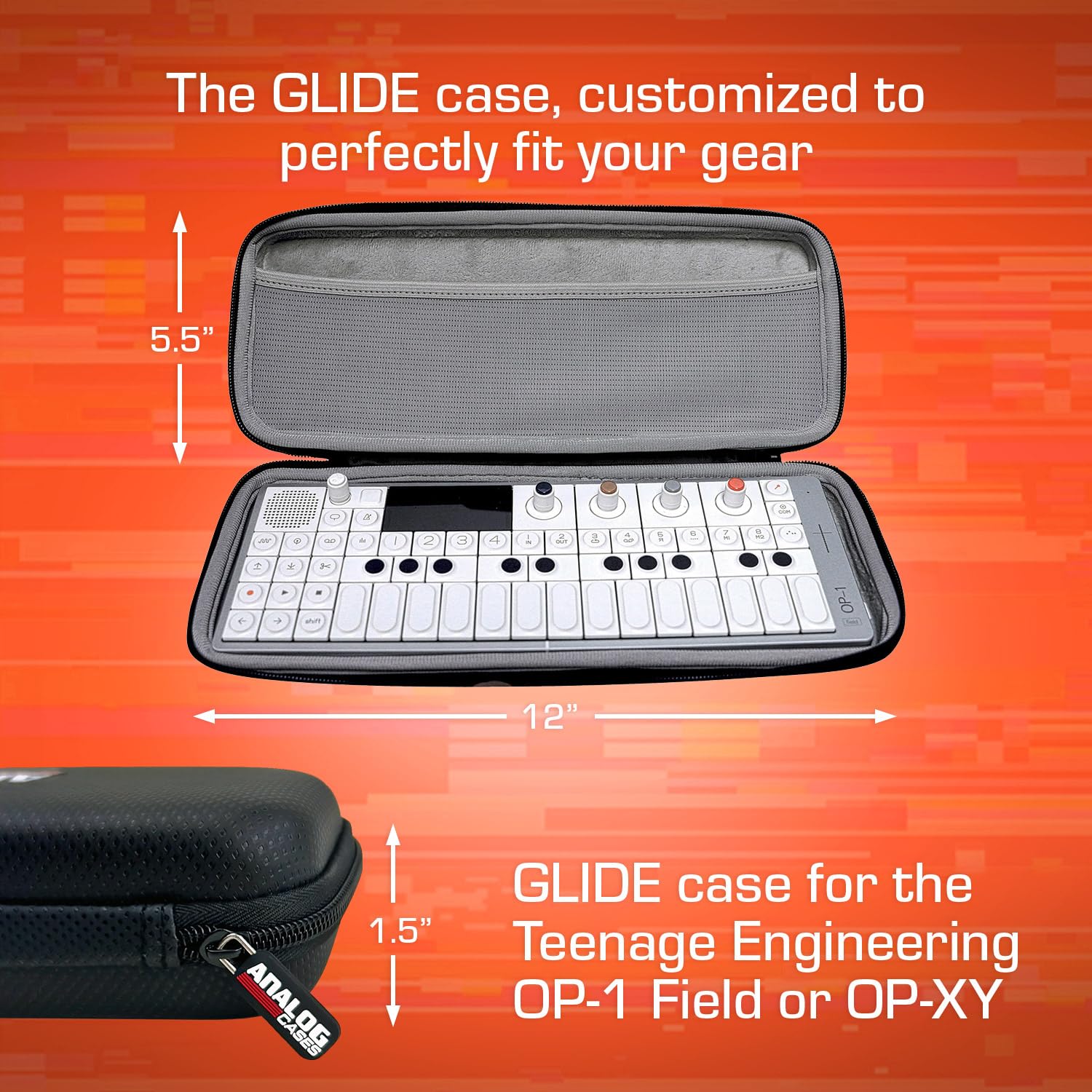 ANALOG CASES OP-1 Field/OP-XY/OP-1 Case – Compact GLIDE Case