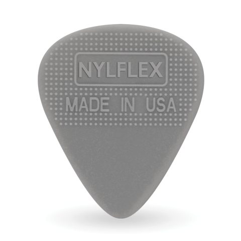 D’Addario Accessories Nylflex Guitar Picks – Nylon Guitar Picks with Grip – Great for Vintage Electric Sounds and Acoustic Strumming – 100 pack, Medium (.75mm)