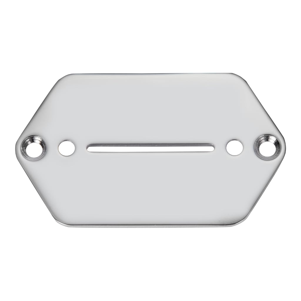 Dopro Electric Guitar Pickup Selector Switch Plate Control Cover Plate with Blade Slot for Contemporary/Marr Jaguar Chrome