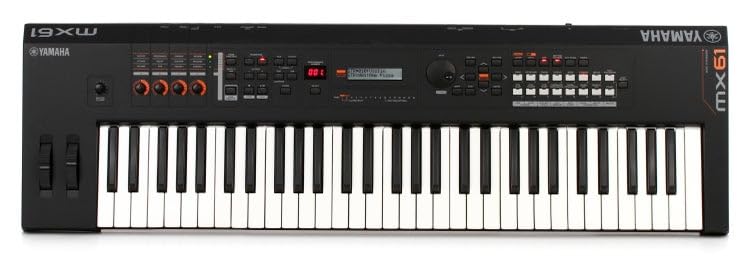 Yamaha MX61BK Music Production Synthesizer, 61-Key, Black