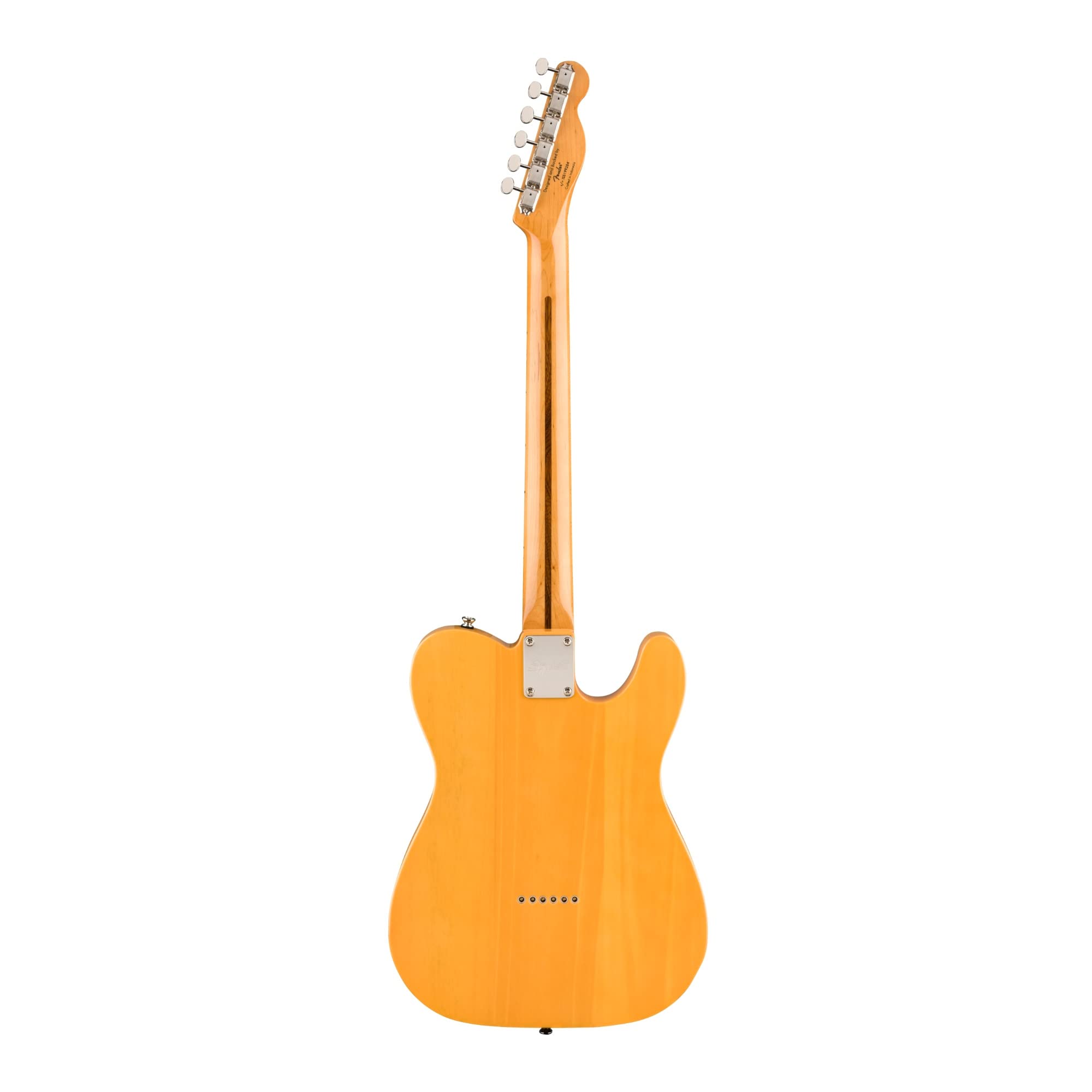 Fender 0374035550 Squier Classic Vibe 50s Telecaster Electric Guitar, with 2-Year Warranty, Butterscotch Blonde, Maple Fingerboard, Left-Handed