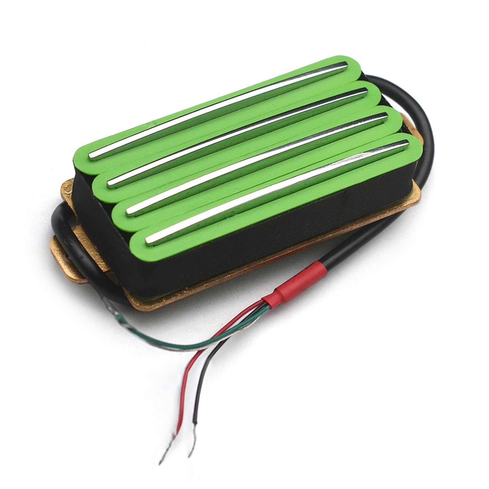 SAPHUE 2-Dual Blade Electric Guitar High Output Track Type Four Coil Humbucker Pickup Green