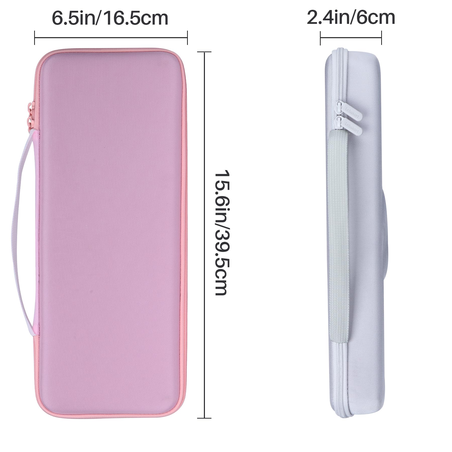 Lebakort Hard Case Compatible with Logitech MK470 Slim Keyboard and Mouse Combo (Off White Case Only)