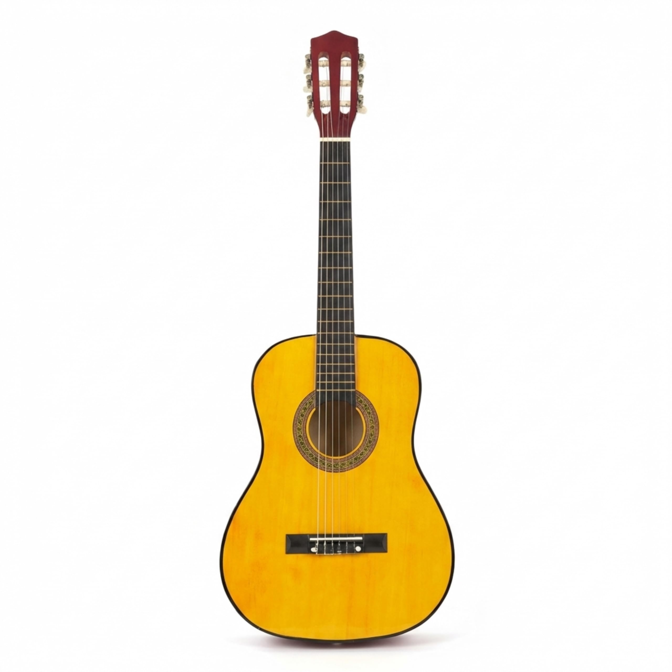 Music Alley 34 Inch Junior Classical Guitar for Kids, Natural