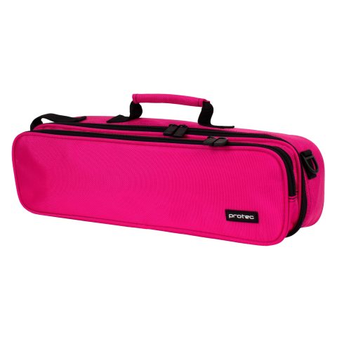 Protec Large Flute Case Cover, Fits Molded Cases, Hot Pink, Model A308HP