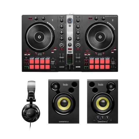 Hercules DJ Essentials Kit – Complete Starter Kit with Software & Tutorial