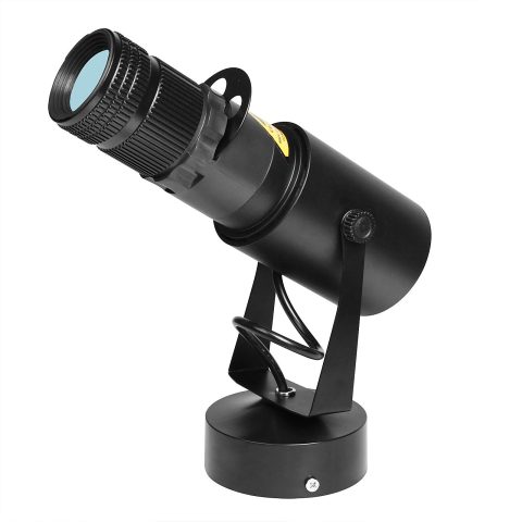 15W White LED Pin Spot Light for Stage DJ Disco Mirror Ball, Manual Focus