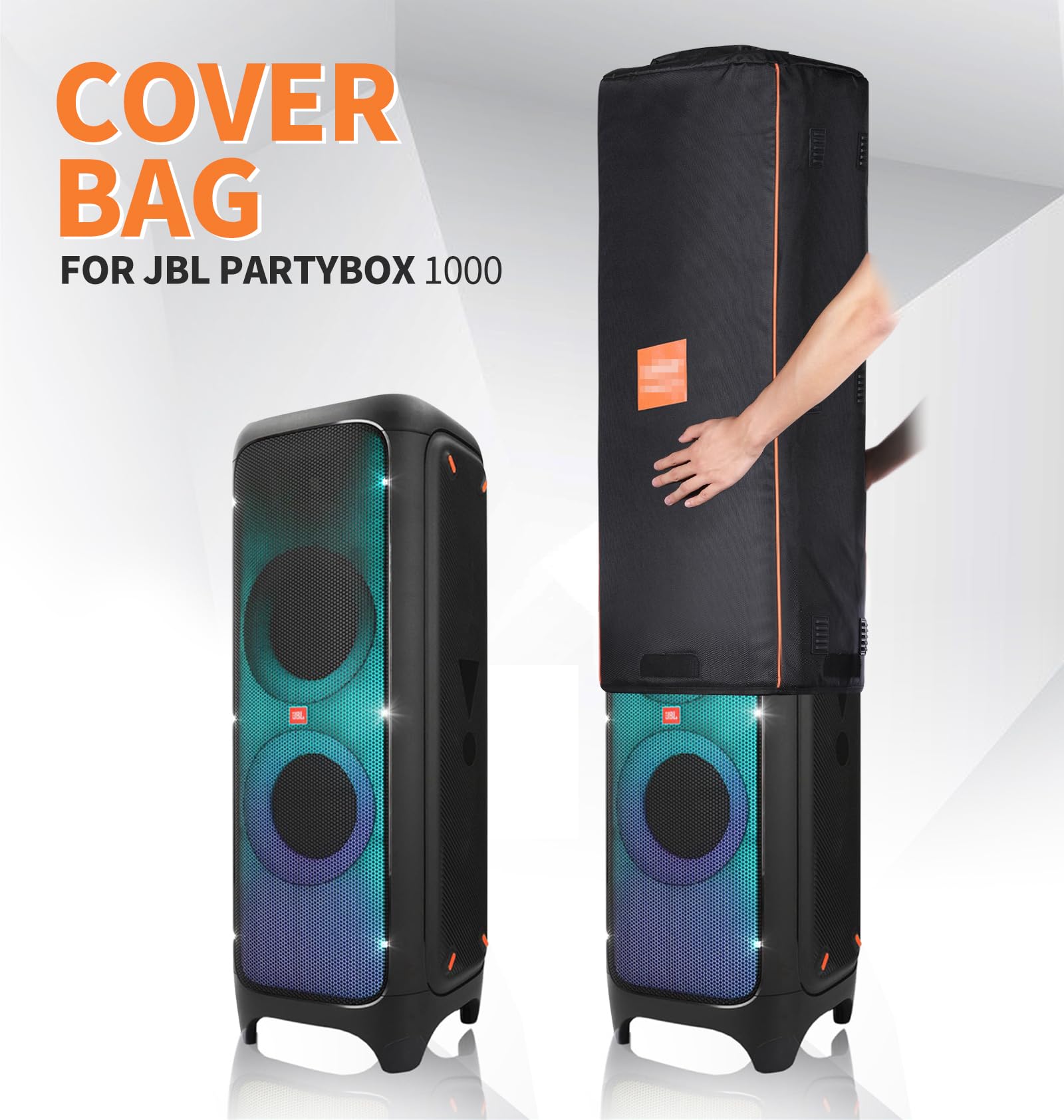 OUKNAK Speaker Bag Travel Case Replacement for JBL Party Box Series, Portable Speaker Carry Tote Bag Backpack for JBL Encore Essential/Essential 2 Speaker (For JBL partybox Encore Essential)