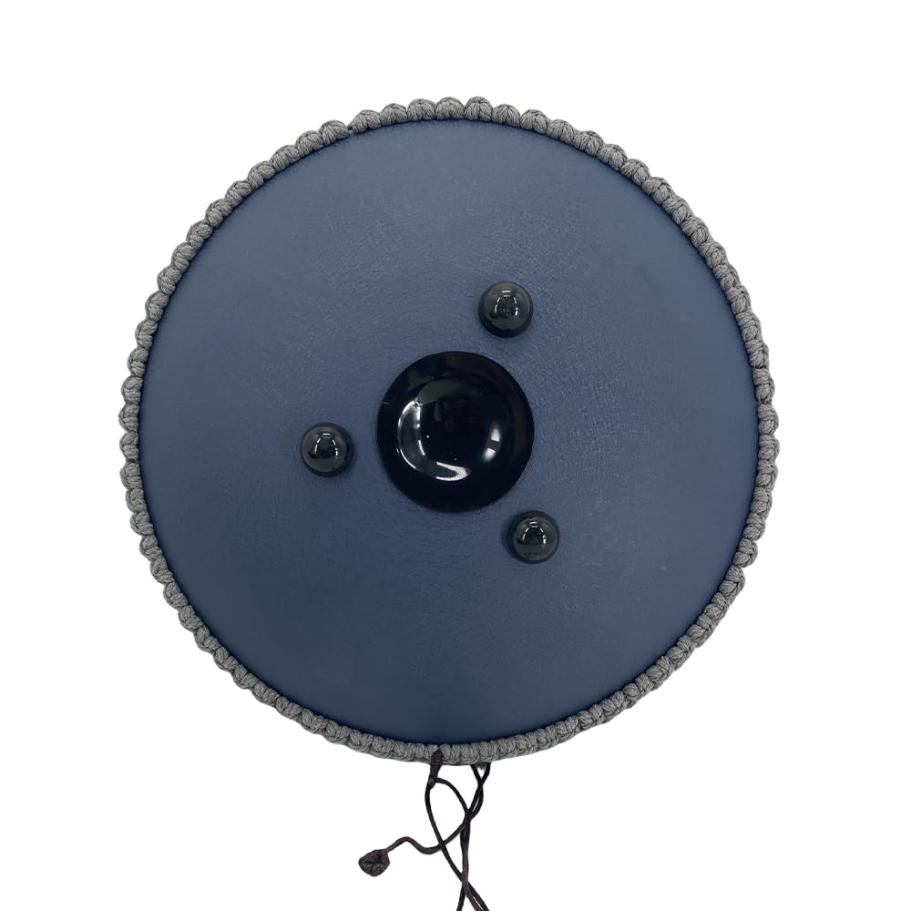 ModouString 13 Inches 15 Notes Steel Tongue Drum,Rain Chime Hand pan with Mallets & Carry Bag Musical Instrument Garden Rain Drum for Adults,Friends