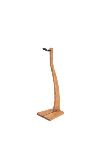 Zither Wooden Violin or Viola Stand – Handcrafted Solid Padauk Wood Floor Stands, Made in USA