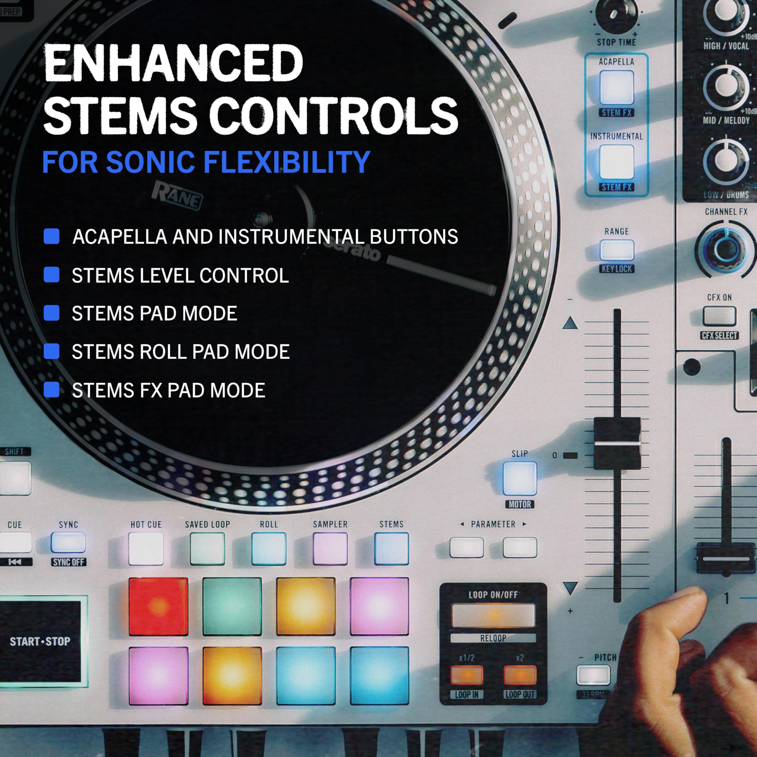 RANE ONE MKII Motorized Serato DJ Controller