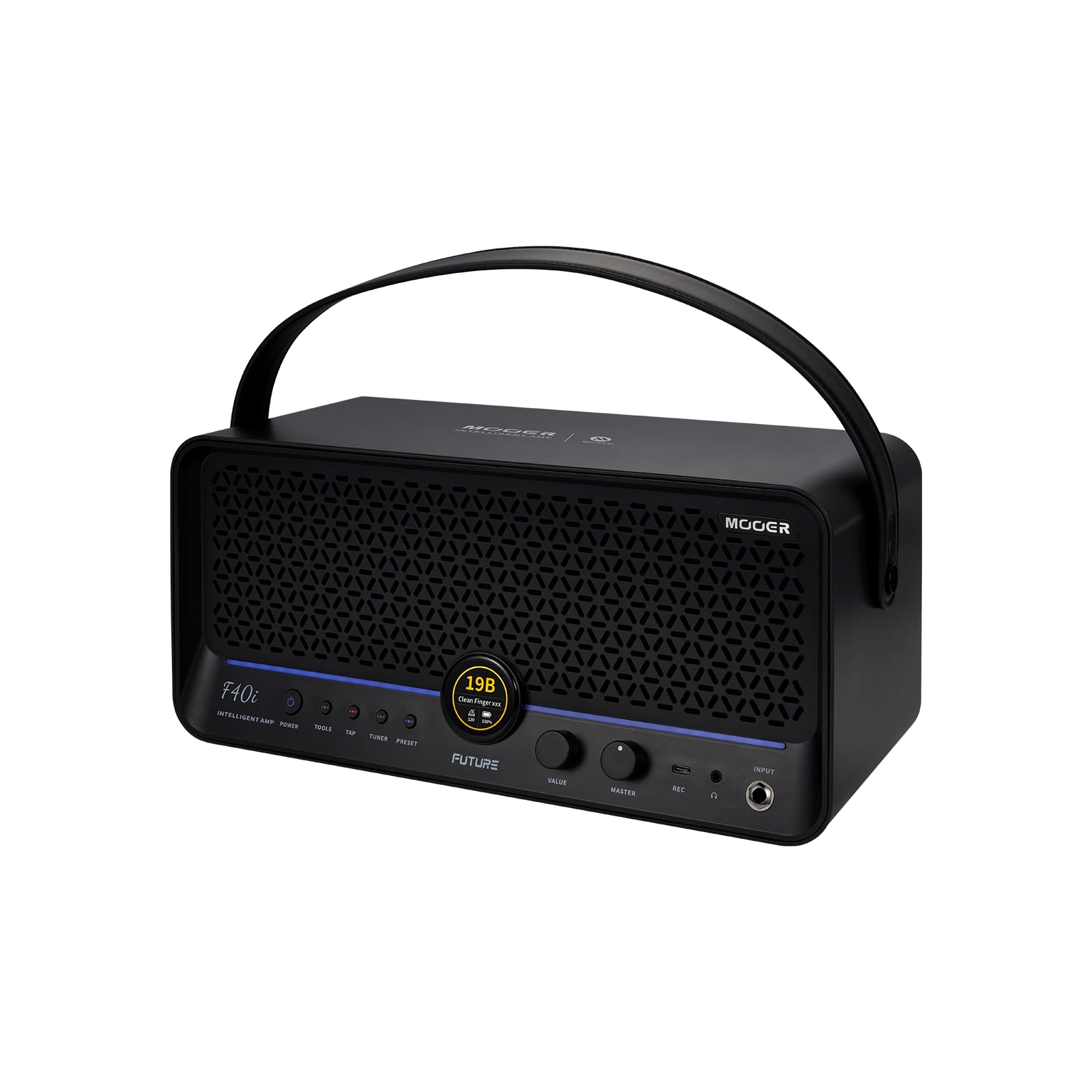 MOOER F40i Smart Guitar Amp 40W Touching Screen, MOOER AI, Voice Effects