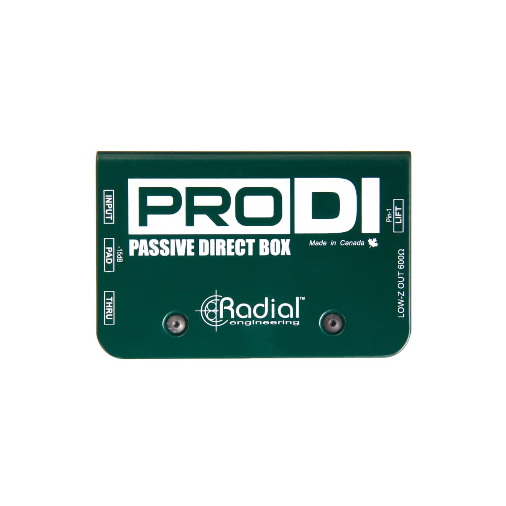 Radial Engineering ProDI Passive Instrument Direct Box Bundle