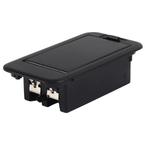 AEDIKO 9V Battery Cover Battery Box Case Compartment for Active Guitar Bass (1-Pack)