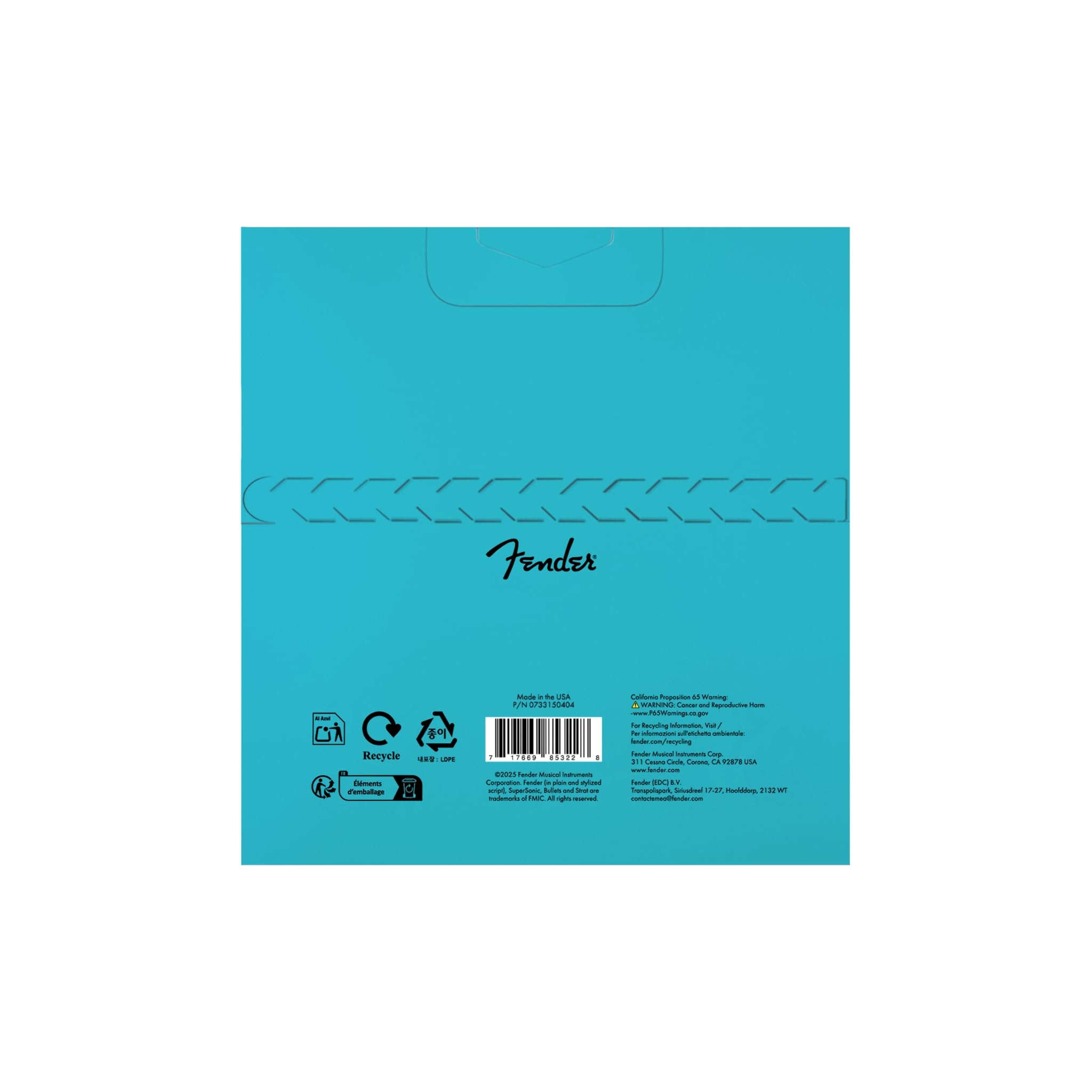 Fender Electric Guitar Strings – .09-.046