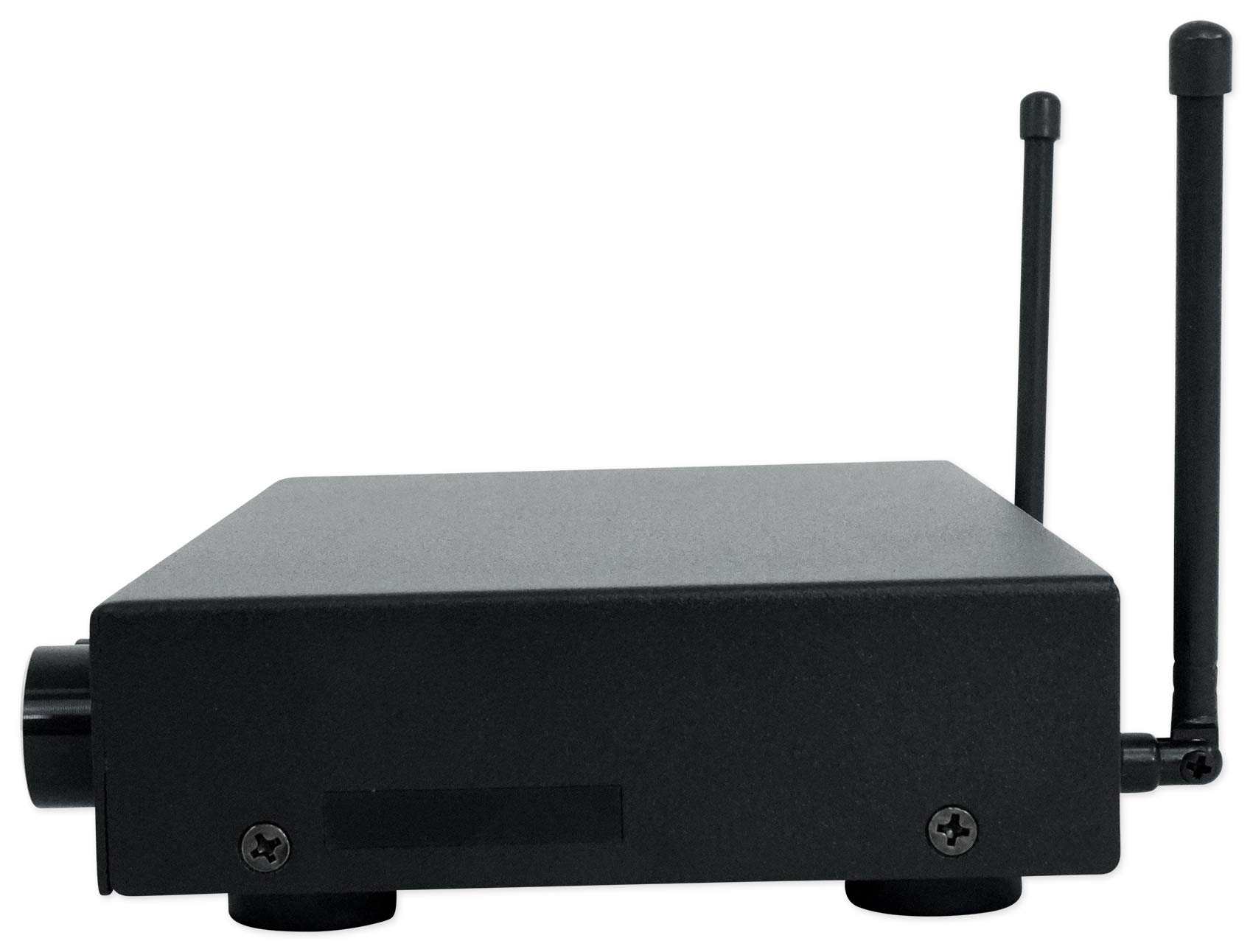 Rockville RKI65BT Dual UHF Bluetooth Wireless Microphone Karaoke Interface