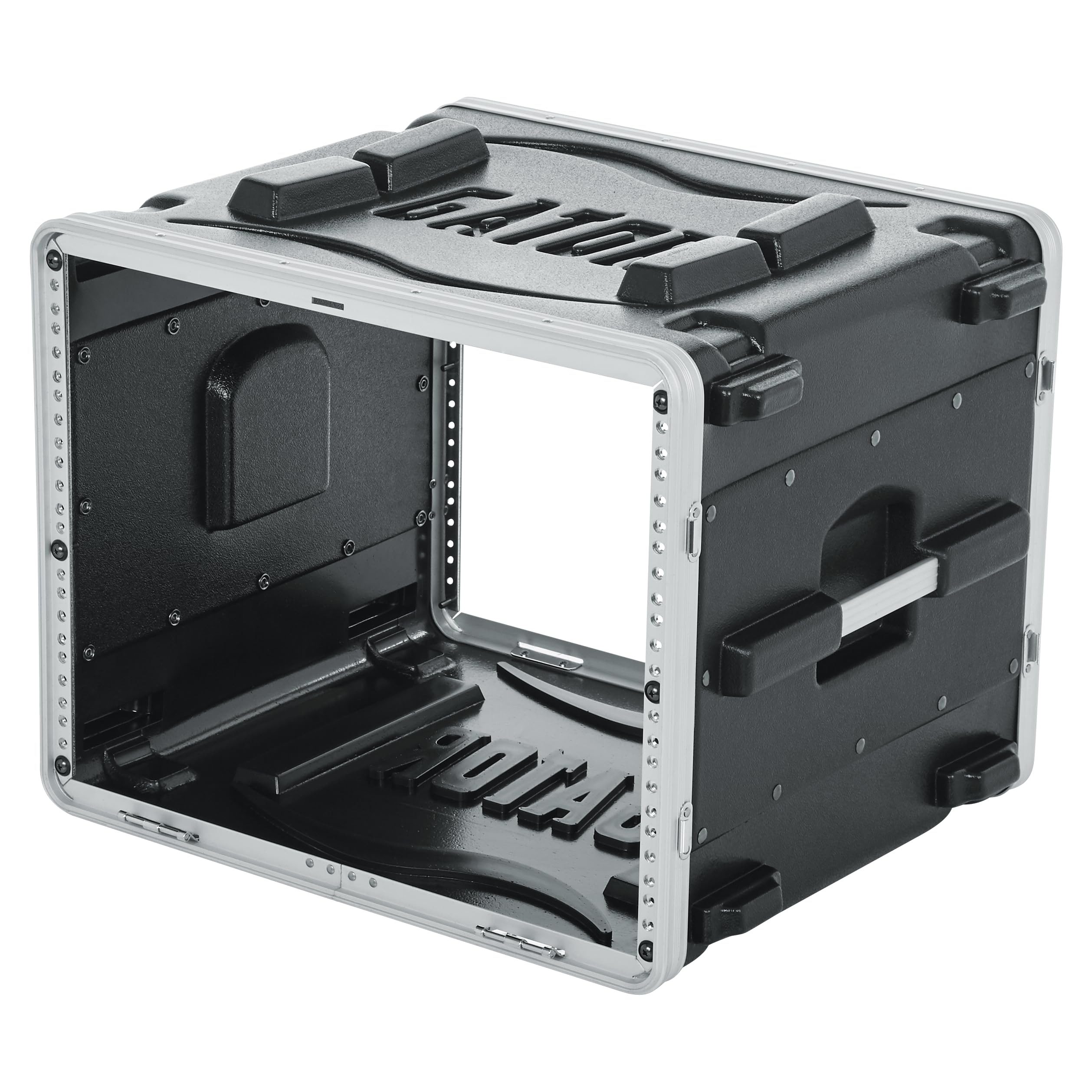 Gator Cases Lightweight Molded 8U Rack Case with Heavy Duty Latches; Standard 19.25″ depth, 8U (GR-8L)