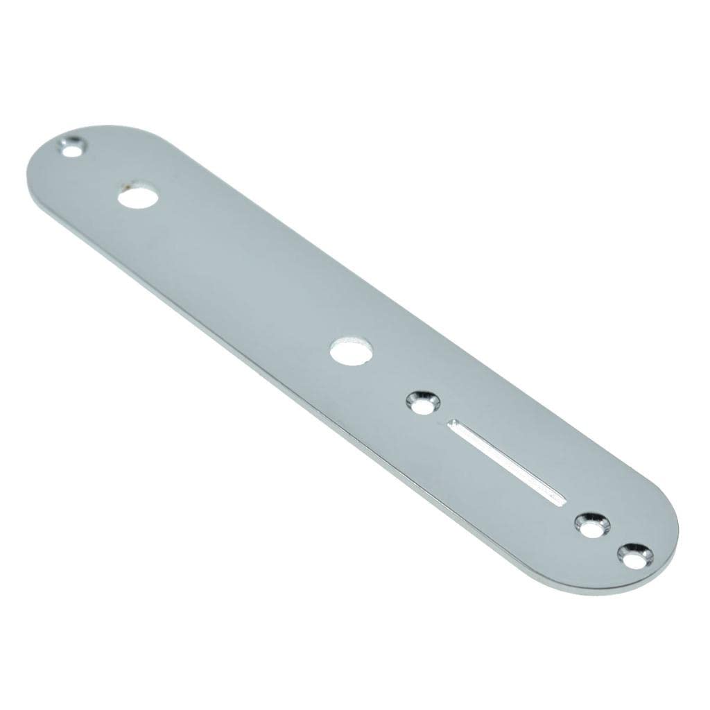 KAISH Tele Guitar Control Plate for Import Telecaster Chrome