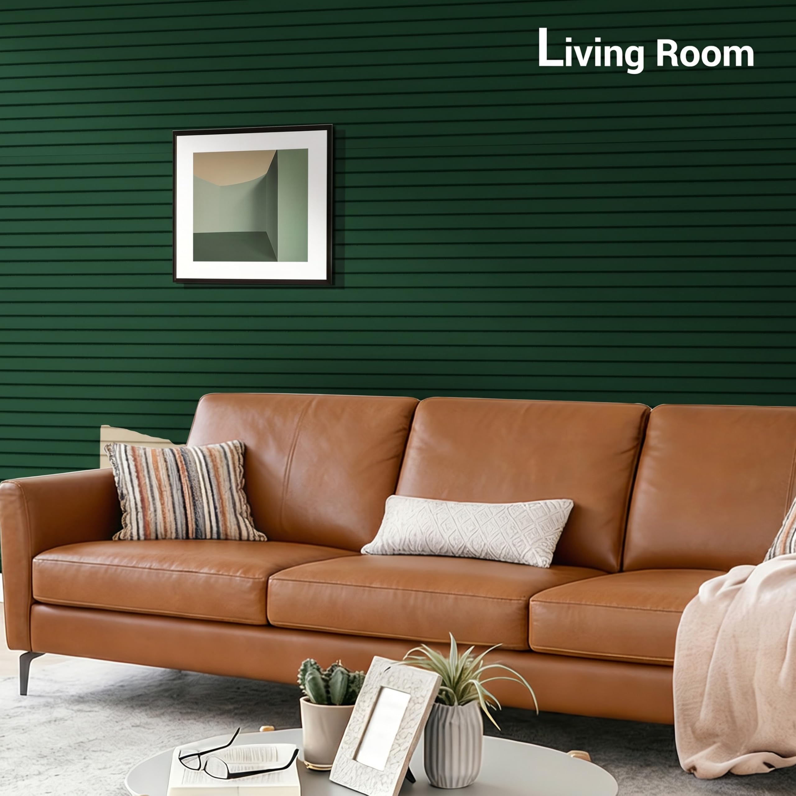 Waister Soundproof Wall Panels, 12‑Pack, 0.47 Inch Thick High Density-Green