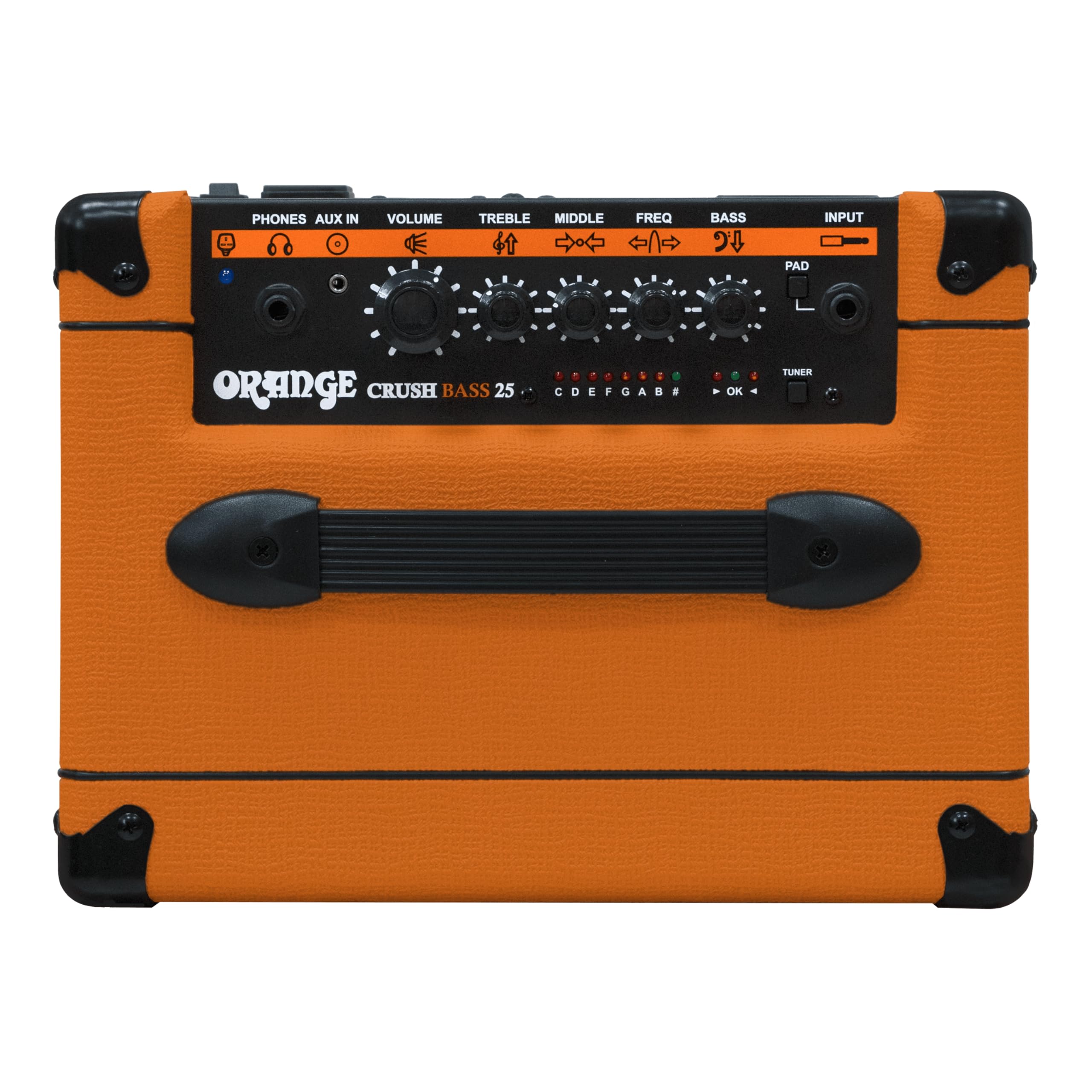Orange Crush Bass 25 25W 8″ Guitar Amplifier and Speaker Combo,