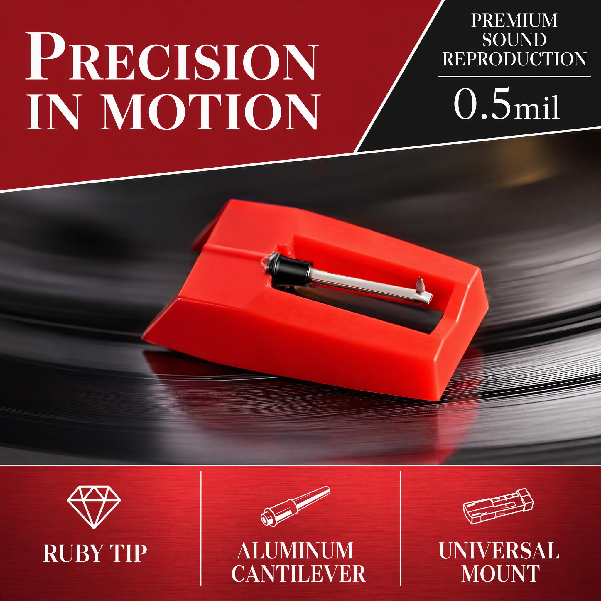 Record Player Needles Replacement for Victrola Journey II、VTA-200B、VTA-270B
