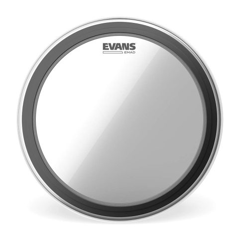 Evans EMAD Clear Bass Drum Head – 22 Inch