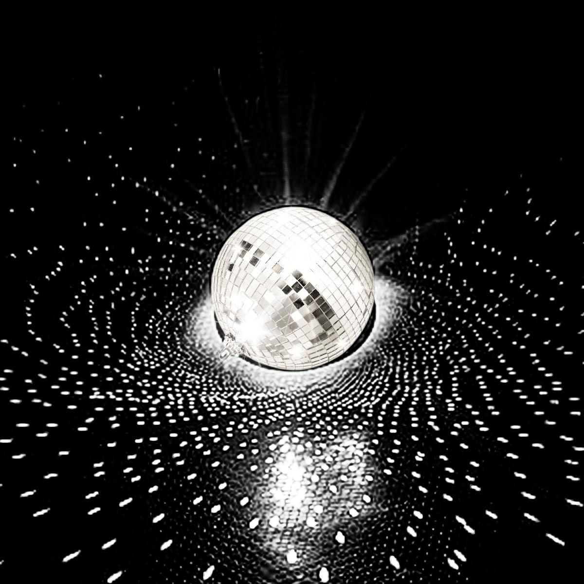 Kepfire 17pcs Hanging Silver Disco Ball,Mirror Balls for Party Decor