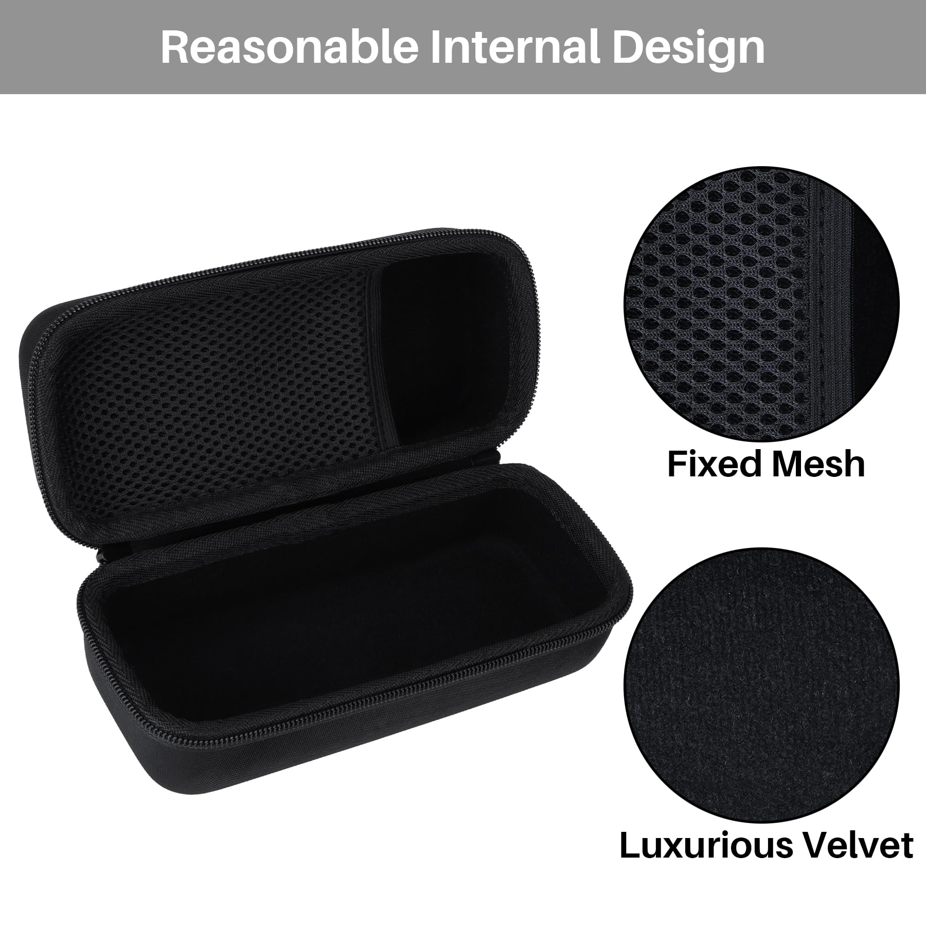 Lebakort Storage Case Compatible with TASCAM Portacapture X6 32-bit Float Portable Audio Recorder Field Recorder