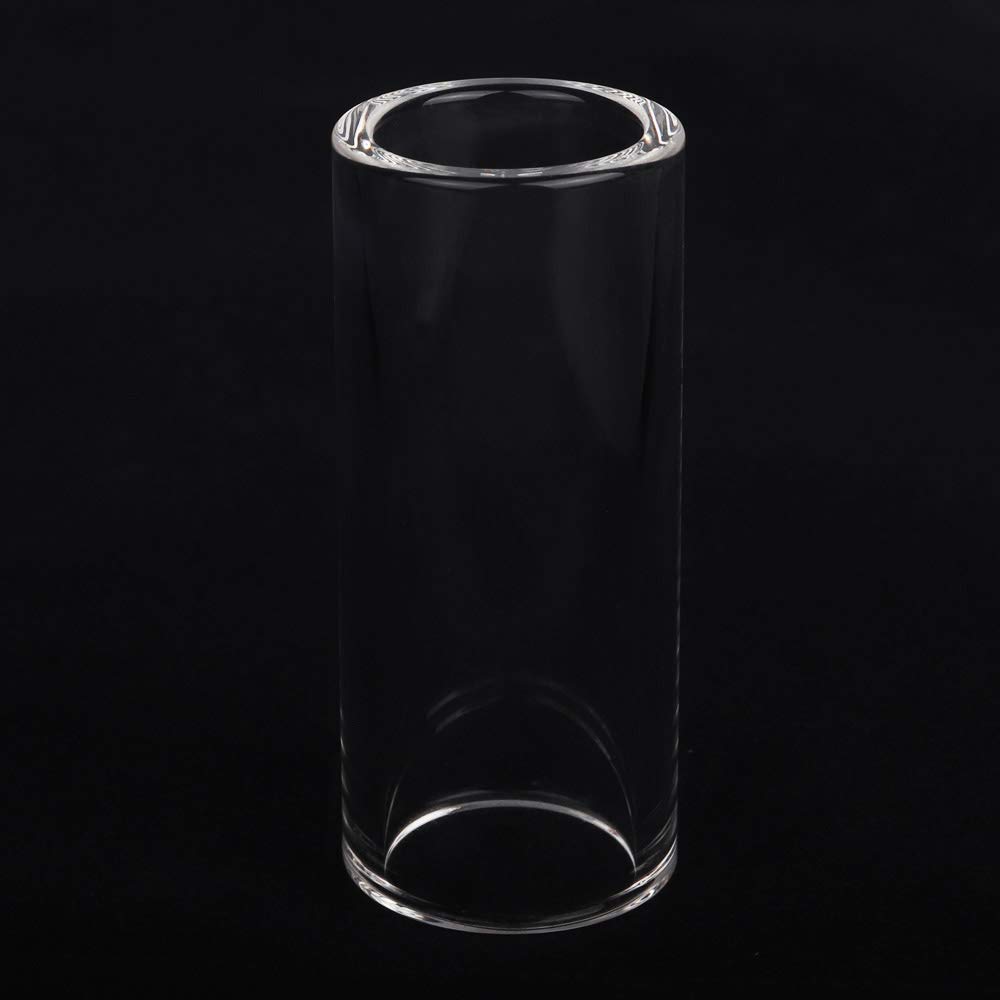Mr.Power Guitar Slide 60mm Glass Slides Finger Knuckle Slider Tube with Box