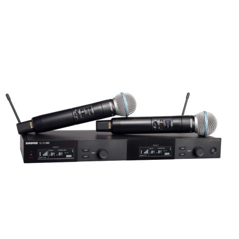 Shure SLXD24D/SM58 Dual Wireless Vocal System – G58 Band