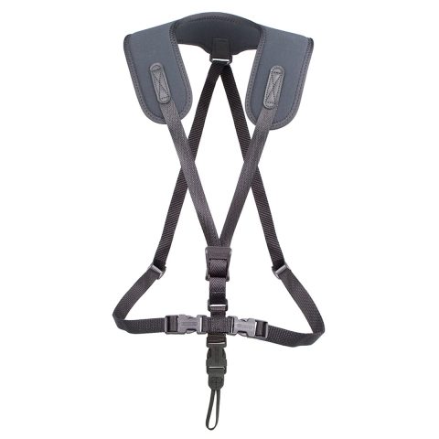 Neotech Super Harness – Junior – Loop Attachment- Saxophone Strap – Adjustable Strap for Bass Clarinet Harness, Saxophone Accessories, Black – Made in USA