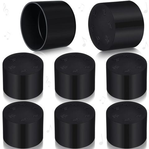 8 Pcs Octavator Tube Caps Percussion Tubes Caps To Lower The Octave Music Accessories Childhood Instruments For Classroom Time Rhythm Music