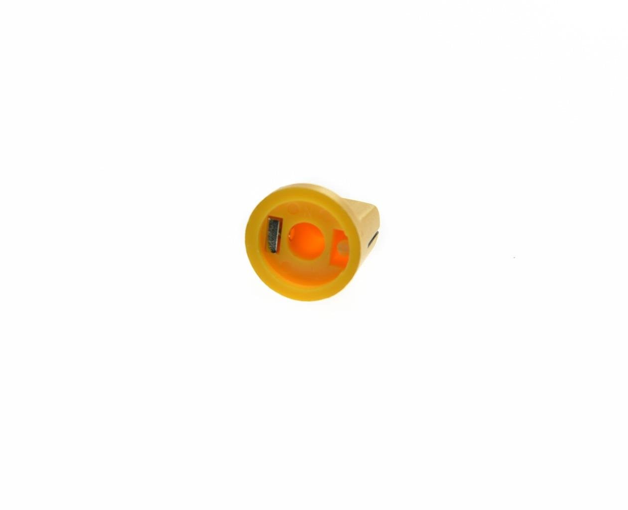 KAISH 10pcs Guitar AMP Effect Pedal Knobs Pointer Knob with Set Screw Gold