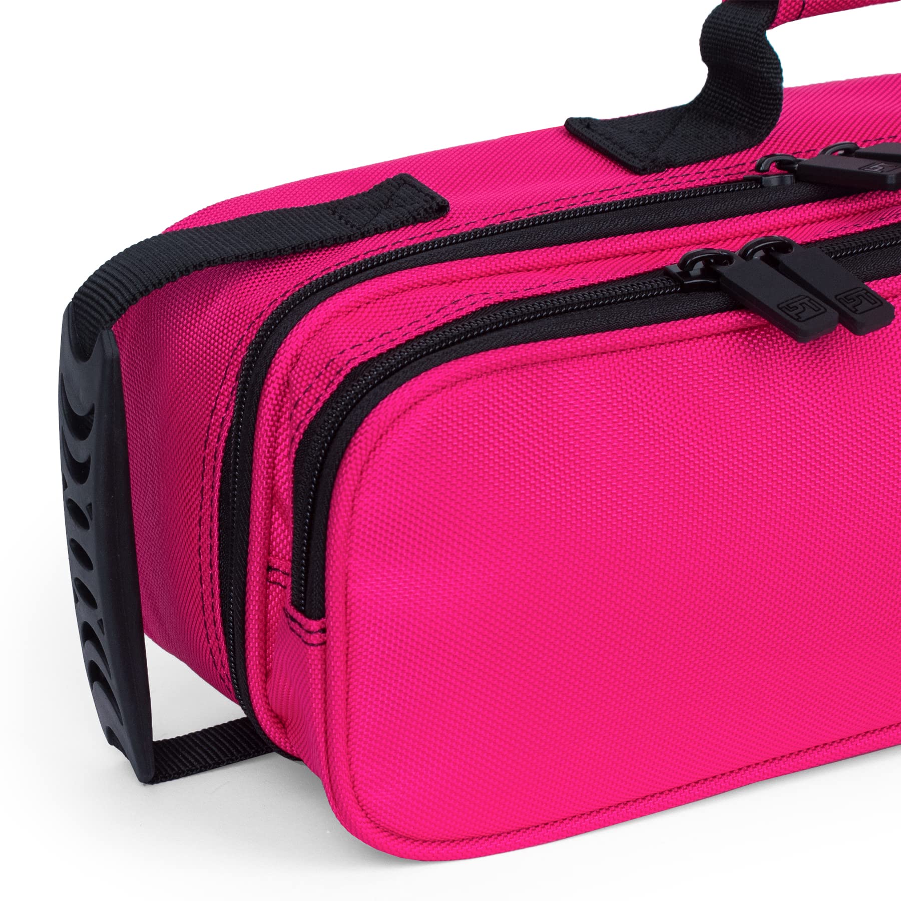 Protec Large Flute Case Cover, Fits Molded Cases, Hot Pink, Model A308HP