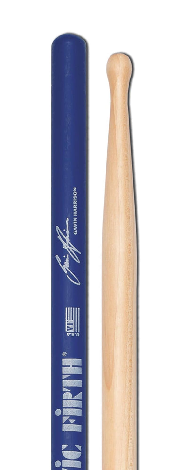 Vic Firth Signature Series Gavin Harrison Drumsticks – 3‑Pack Bundle with Austin Bazaar Polishing Cloth