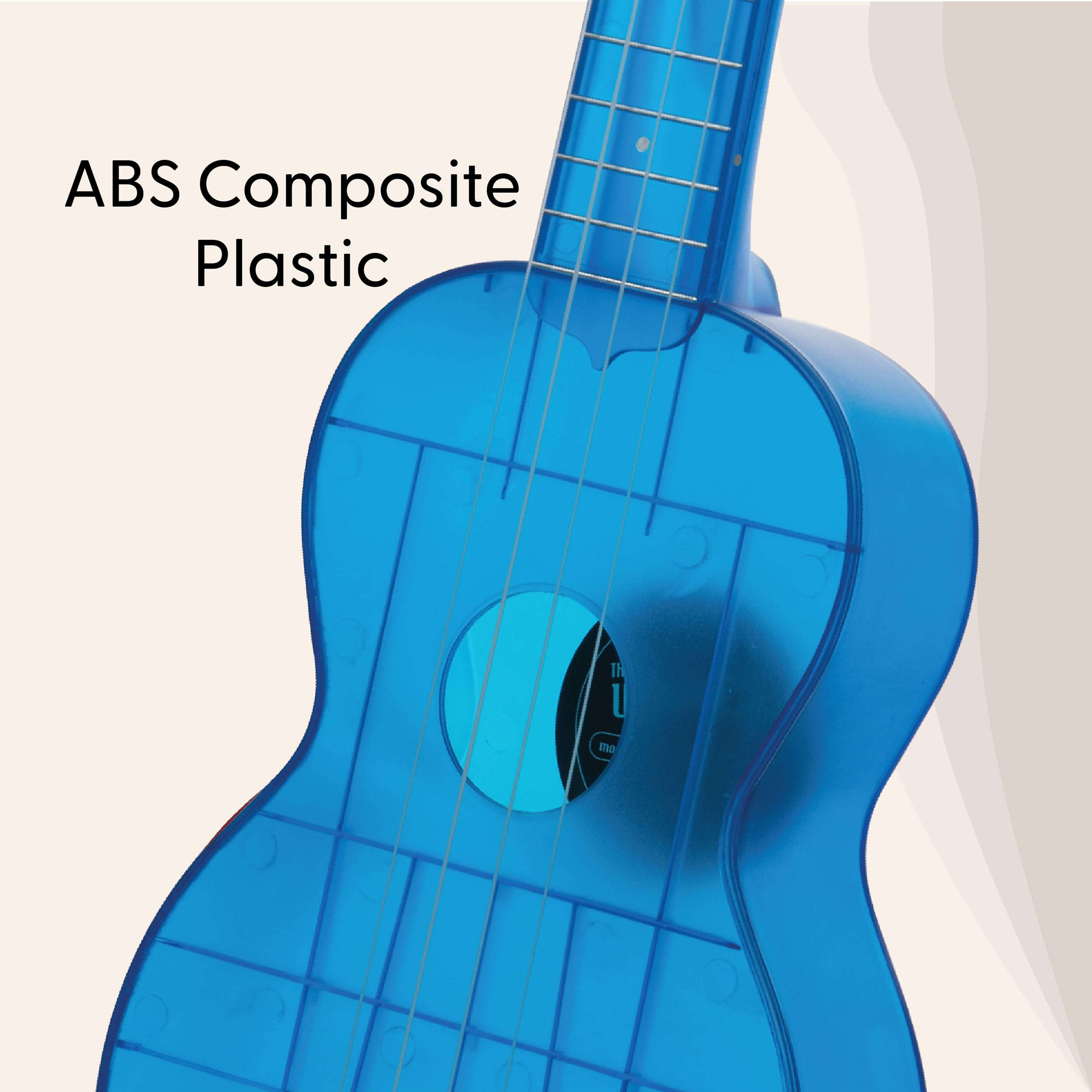 Kala KA-WMT Soprano Waterman Sea Glass Ukulele – Cobalt Blue