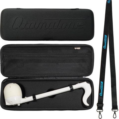 Otamatone Official Portable Case for Deluxe Size (17.25 inch) – Black